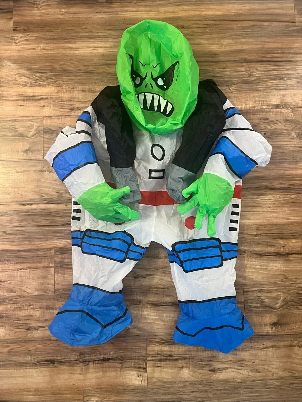 Inflatable Alien Abduction Astronaut Costume Adult OSFM Funny Halloween